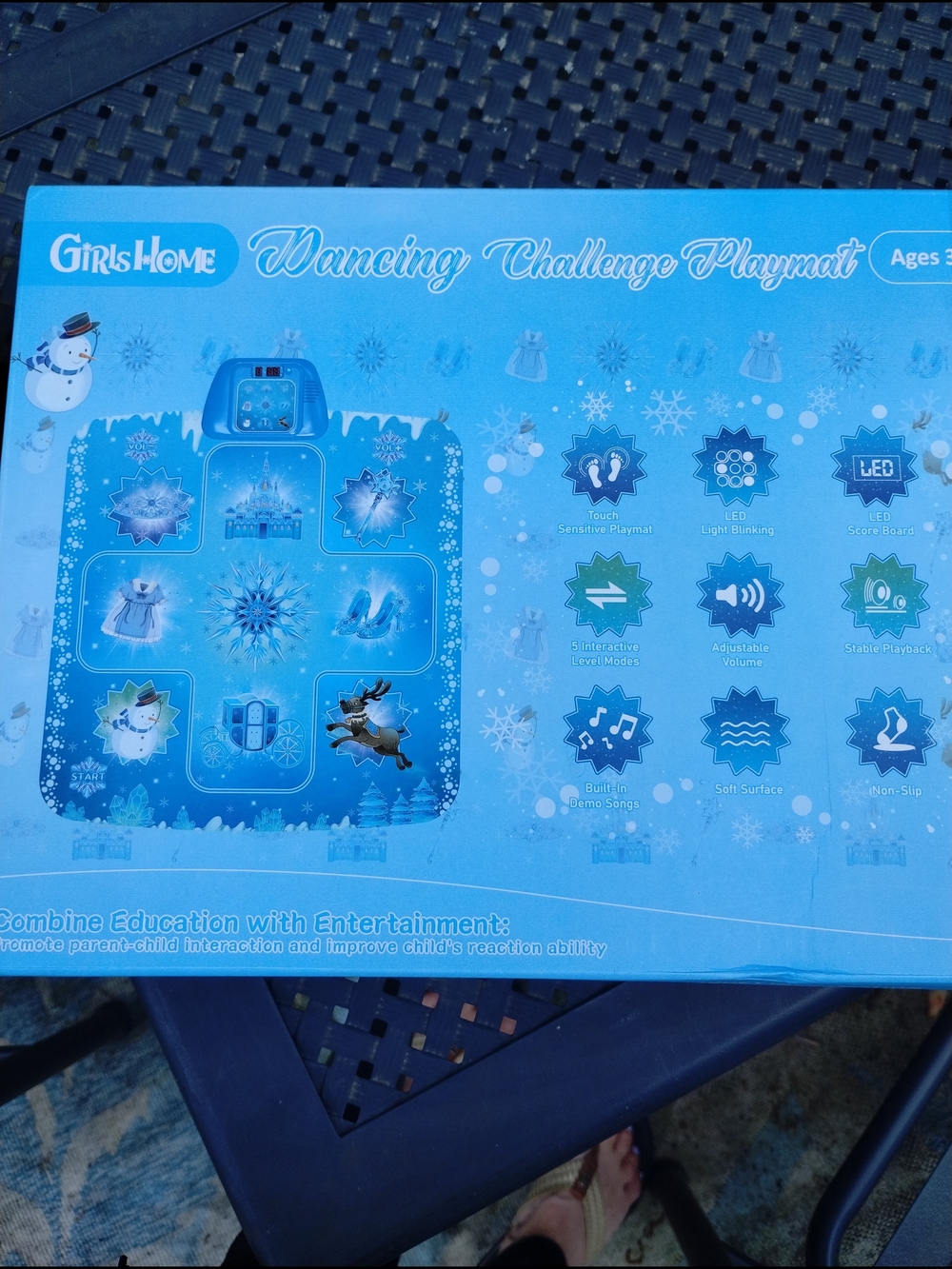 GirlsHome Dancing Challenge Playmat